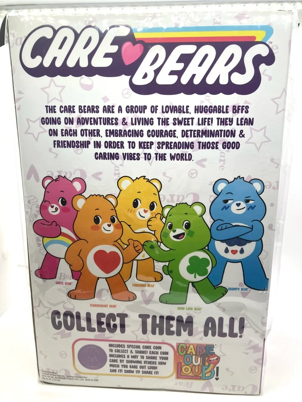 SHARE BEAR - Care Bear Plush Doll / Stuffy, 2020 Walmart Exclusive